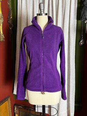 Purple Northface Zip Up
